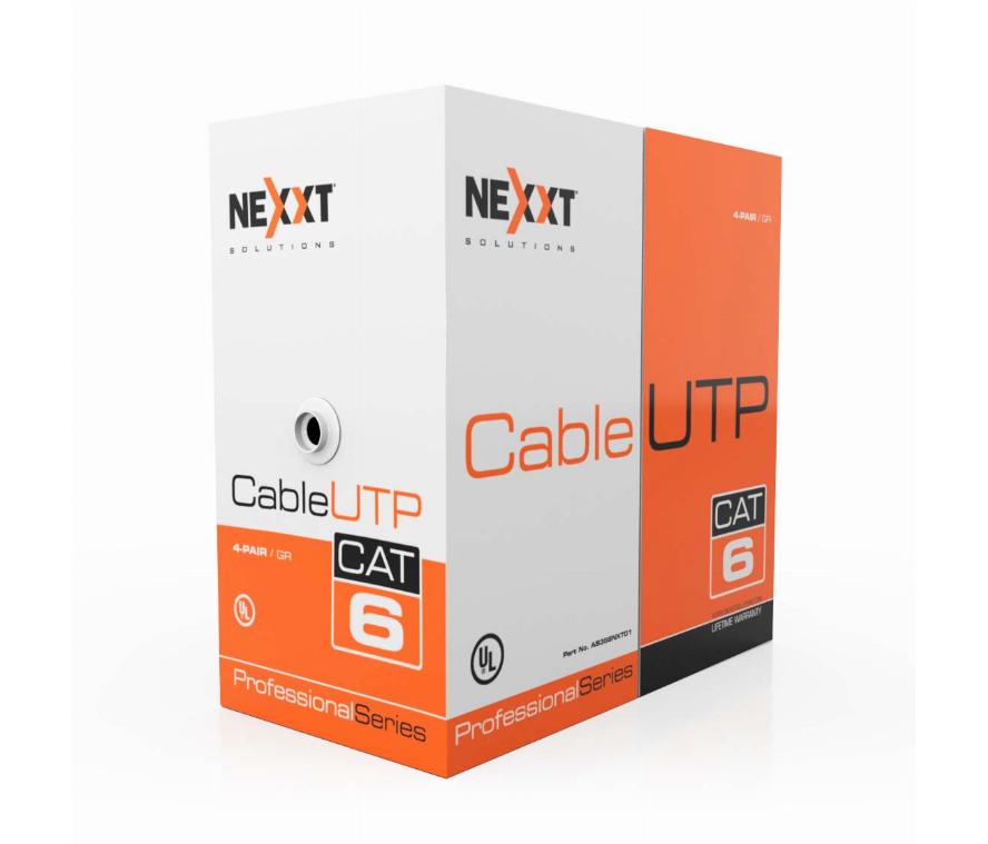 Cable UTP para Redes Cat. 6 100% Cobre -  - Tienda en  Linea