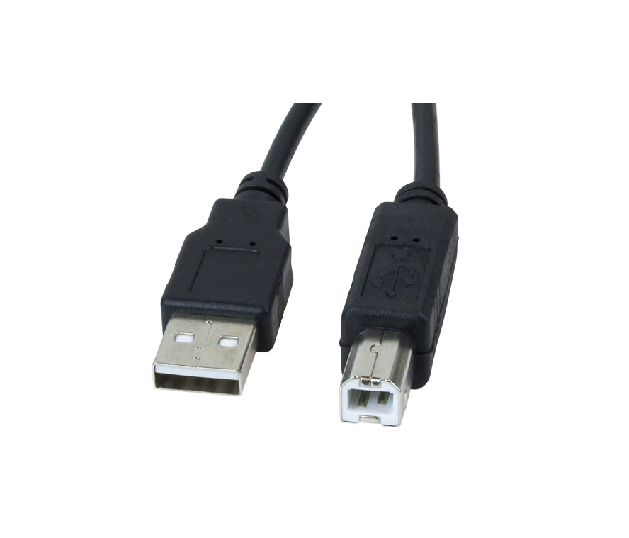 Cable USB 2.0 blindado para impresora de 5 metros - Tecnopura