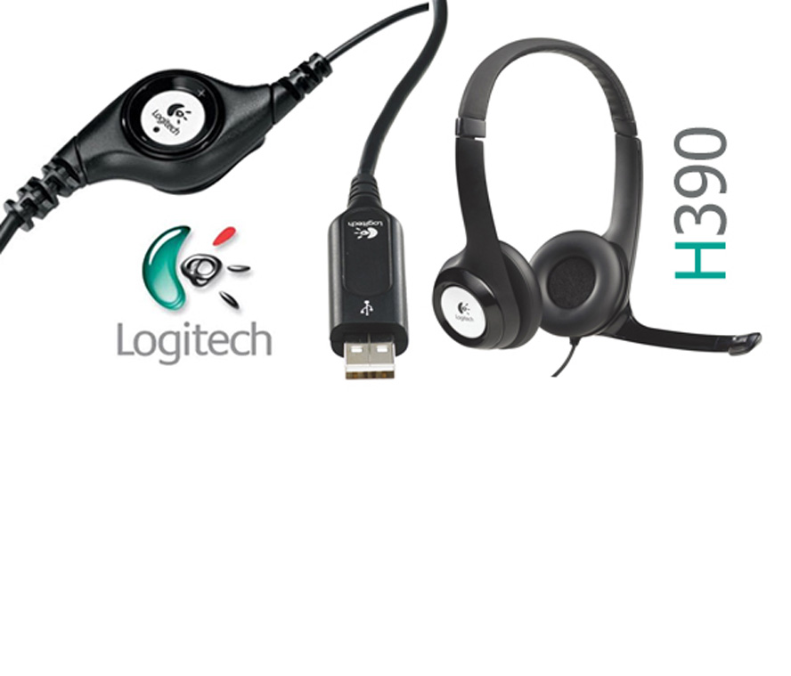 AUDIFONOS CON MICROFONO USB LOGITECH H390, CLEARCHAT 981000014 – PVL Tienda  Virtual