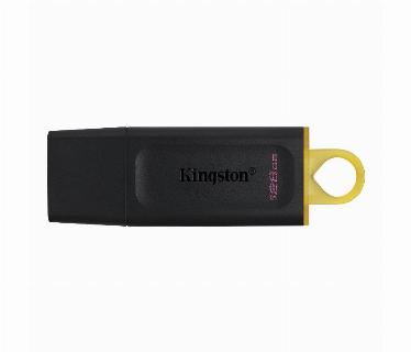 MEMORIA USB 128GB 3.2 KINGSTON, DATA TRAVELER EXODIA (NEGRO + AMARILLO)