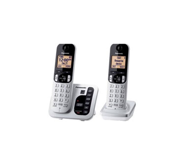TELEFONO PANASONIC KXTG432SK, INALÃMBRICO CON CONTESTADOR DIGITAL, 2HS, 1.6 PULGADAS, LCD, TAD, SK BRAND-NEW, BROWN SHIPR-BOX.