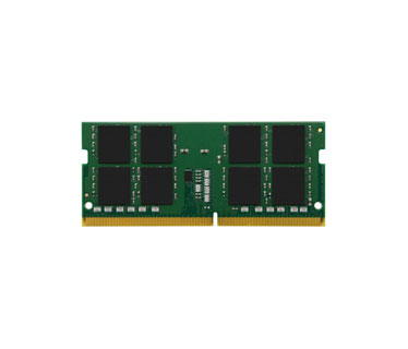 MEMORIA 32GB (1X32GB) KINGSTON, P/LAPTOP, DDR4, 2666MHZ, NON-ECC, CL19, SODIMM, 260 PIN, 2R- RANGO DUAL (PC4-21300)