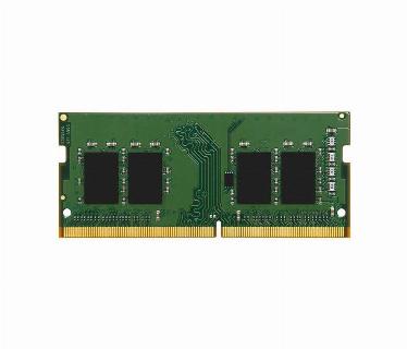 MEMORIA 8GB (1X8GB) KINGSTON, DDR4 3200MT/S NON-ECC UNBUFFERED SODIMM CL22 1RX16 1.2V 260-PIN 16GBIT.