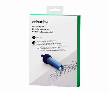 KIT DE TRANSFERENCIA DE FOIL CRICUT, CREA TARJETAS, INVITACIONES, ETIQUETAS DE REGALO Y MAS. ESTA HERRAMIENTA ï¿½NICA LE BRINDA RESULTADOS PULIDOS Y DE NIVEL PROFESIONAL QUE BRILLAN. CON 12 HOJAS DE TRANSFERENCIA DE PAPEL DE ALUMINIO INCLUIDAS, COLOR AZUL(2009056).
