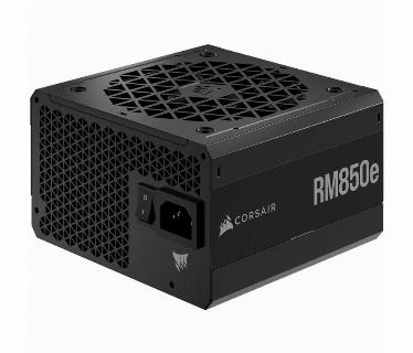 POWER SUPPLY CORSAIR RM850E, 850 WATTS, FULL MODULAR 80 PLUS GOLD, CONECTORES PCI-E X8, SATA X11, COLOR NEGRO (CP-9020263-NA)