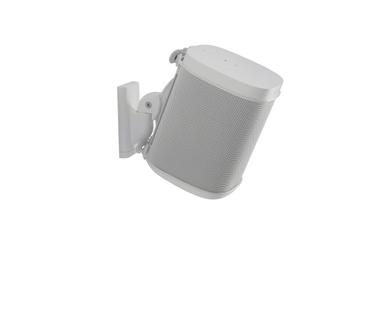 SOPORTE DE PARED PARA SPEAKER WIRELESS SANUS (1 PAR), GIRATORIO E INCLINABLE, COMPATIBLE CON SONOS ONE, SONOS ONE SL, PLAY:1 Y PLAY:3, WHITE (WSWM22-W1)