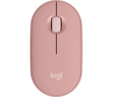 MOUSE LOGITECH M350S PEBBLE  INALAMBRICO OPTICO COLOR ROSA), USB NANO RECEIVER - LA BATERÃA PUEDE DURAR HASTA UN AÃ‘O SIN CAMBIARLA.