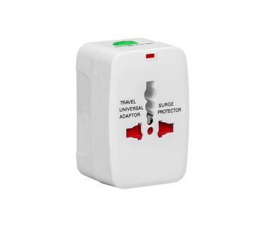 ADAPTADOR UNIVERSAL DE VIAJE ARGOM, BLANCO.(ARG-AC-0297WT)