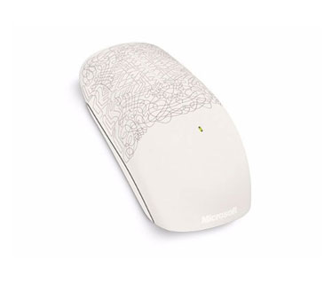 MOUSE MICROSOFT TOUCH MOUSE ARTIST EDITION - DEANNE CHEUK - MOUSE - OPTICAL - WIRELESS - 2.4 GHZ - USB WIRELESS RECEIVER (3KJ-00013)