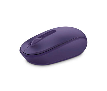 MOUSE MICROSOFT WIRELESS MOBILE MOUSE 1850 PURPLE