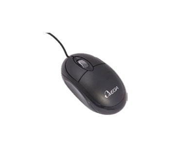 MOUSE OMEGA 3D OPTICAL PS2 NEGRO