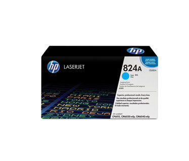 TONER HP 824A - Drum kit - 1 x cyan - 23000 pages - for Color LaserJet CL2000, CM6030, CM6040, CP6015