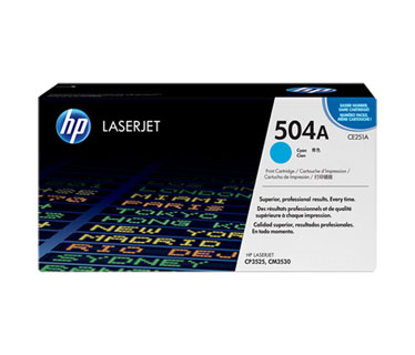 TONER HP CE251A CYAN PARA LASERJETCP3525 /CM3530