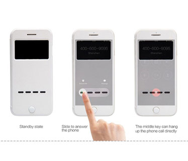 COVER CARGADOR AGILER PARA IPHONE 6 / 6S 2800 MAH, WHITE (AGI - 5850W)