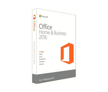 MICROSOFT OFFICE HOME AND BUSINESS 2016 32/64 SPANISH LATAM EM NOT PUERTO RICO DVD P2