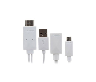 CABLE CONVERTIDOR MICRO USB A HDMI HEMBRA AGILER PARA SMARTPHONE, TRANSMITIR VIDEO, FUNCIONA CON GALAXY S4, S3, S2, NOKIA N10, HTC, GALAXY NOTE 2 ETC. (AGI-1164)