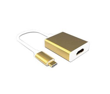 ADAPTADOR USB 3.1 TYPE C A HDMI 4K, GOLD. (AGI-1235)