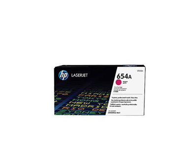 TONER HP 654A (CF333A) - MAGENTA - YIELD 15,000 PAGES - FOR LASERJET M651