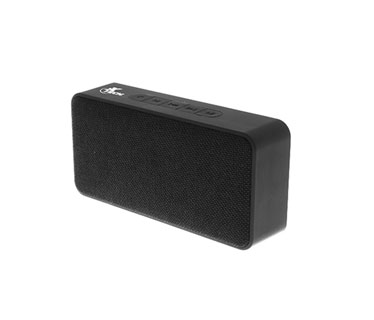 BOCINA XTECH FOGHAT, BLUETOOTH, ESTEREO, PORTABLES, CON MICROFONO, 6 WATTS RMS, 20 HORAS DE REPRODUCCION, COLOR NEGRO