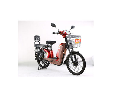 BICICLETA ELECTRICA OPTIMA TIPO MOTOR , COLORES ROJO AZUL Y NEGRO