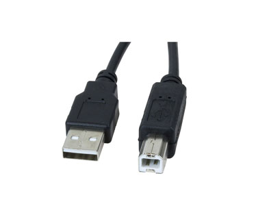 CABLE USB A/B 2.0 XTECH, 6 PIES, NEGRO. PARA IMPRESORA.
