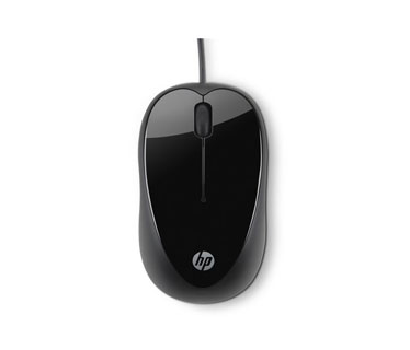 MOUSE HP X 1000, OPTICAL SCROLL MOUSE, USB, COLOR NEGRO
