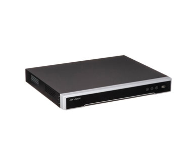 NVR HIKVISION, 8 CANALES, 8MP, 8 POE, 4K (3840 X 2160), 2 SATA, UP TO 6TB, H.265 / H.265+ / H.264 / H.264+ / MPEG4