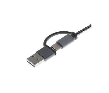 CABLE XTECH PARA CARGAR - USB TIPO A, USB TIPO C, LIGTHNING (APPLE), MICRO USB (ANDROID) 