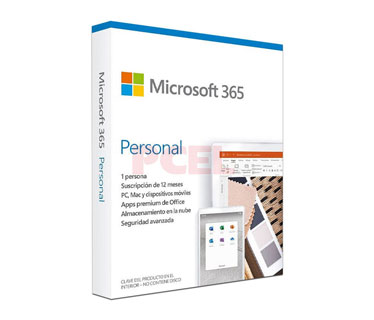 MICROSOFT OFFICE 365 PERSONAL - SUBSCRIPTION LICENSE FOR PC Y MAC ( 1 YEAR )- SPANISH - LATIN AMERICA, ONLY MEDIALESS 1 USUARIO, P6 INCLUYE: WORD, EXCEL, ONENOTE, POWERPOINT, OUTLOOK, PUBLISHER, ACCESS