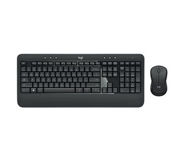 TECLADO MOUSE LOGITECH MK540 INGLES USB WIRELESS RECEIVER 2.4GHZ WIRELESS, 10M RANGE, 128BIT AES ENCRYPTION, 36 MONTH KEYBOARD BATTERY LIFE, 18 MONTH MOUSE BATTERY LIFE, MULTIMEDIA / INSTANT ACCESS KEYS