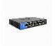 SWITCH 8 PUERTOS LINKSYS - NO ADMINISTRABLE - 8 PUERTOS GIGABIT ETHERNET POE (4 PUERTOS POE+) , 16 GBPS, VELOCIDAD 1000MBPS, EASY PLUG AND PLAY. (LGS108P)