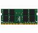 MEMORIA 16GB (1X8GB) KINGSTON, P/LAPTOP, 3200MT/S DDR4 NON-ECC CL22 SODIMM 1RX8. DDR4 3200MT/S NON-ECC UNBUFFERED SODIMM CL22 1RX8 1.2V 260-PIN 16GBIT