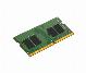 MEMORIA 8GB (1RX8) KINGSTON, P/LAPTOP, DDR4 3200MT/S SODIMM. DDR4 3200MT/S NON-ECC UNBUFFERED SODIMM CL22 1RX8 1.2V 260-PIN 8GBIT.