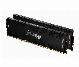 MEMORIA 16GB (2X8GB) KINGSTON HYPERX PREDATOR BLACK, KIT DE 2,  P/DESKTOP, DDR4 3,200 MHZ, CL16 DIMM. (HX432C16PB3K2/16)