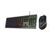 TECLADO MOUSE XTECH ANTEC GAMING, ESPAÑOL, 1600 DPI, RGB LED, NEGRO (XTK-531S)