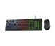 TECLADO MOUSE XTECH ANTEC GAMING, ESPAÑOL, 1600 DPI, RGB LED, NEGRO (XTK-531S)