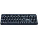 TECLADO POLAROID PWK-1001, USB NEGRO, DISEÑO ELEGANTE