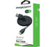 CABLE LIGHTNING PLANO CHARGE WORX (CERTIFICADO) 3FT, PARA IPHONE, NEGRO (CX4536BK)