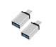 ADAPTADOR AGILER USB TYPE C A USB 3.0 HEMBRA