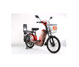 BICICLETA ELECTRICA OPTIMA TIPO MOTOR , COLORES ROJO AZUL Y NEGRO
