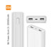 CARGADOR MOVIL (POWER BANK) 20000 MAH, 2 PUERTOS USB, 1 PUERTO MICRO USB PARA CARGA, 3.6 AMP, BLANCO