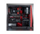 CASE CORSAIR CARBIDE SPEC-04 GAMING, MID TOWER, BLACK/RED, USB 3.0 X2, AUDIO IN / OUT, 7 EXPANSION SLOT, 2X 2.5, 3X 3.5, PANEL LATERAL ACRILICO