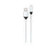 CABLE PARA SMARTPHONES & TABLETS, LIGHTNING CHARGEWORX FLX, 3FT, PLATEADO, METALICO