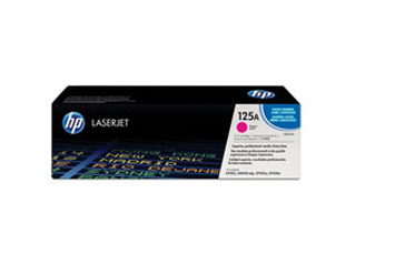 TONER HP 125A CB543A GENUINE MAGENTA 14K CP1215 CP1518IN CP1515N - 1400 PAGES