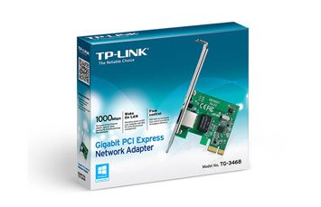 TARJETA DE RED PCI-E GIGABIT ETHERNET TP-LINK TG-3468. WAKE-ON-LAN.