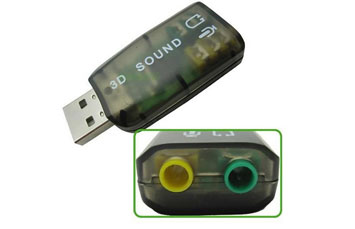ADAPTADOR DE SONIDO AGILER USB 5.1 (AGI-1130)