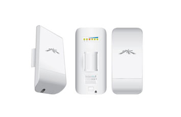 ACCESS POINT UBIQUITI NANO STATION LOCO M5 AIRMAX INDOOR OUTDOOR 5.8GHZ 150 + MBPS 13DBI CPE DUAL POLARITY (LOCOM5).