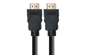 CABLE HDMI CHARGE WORX, 6 PIES, SOPORTA 3D, 4K, SONIDO 5.1 Y 7.1, NEGRO (CX9801BK)