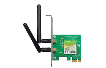 ADAPTADOR DE RED WIFI PCI-E TP-LINK TL-WN881ND, 2.4GHZ/300MBPS, 802.11B/G/N.