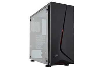 CASE CORSAIR CARBIDE SPEC-05 GAMING, MID TOWER, BLACK, USB 3.0 X2, AUDIO IN / OUT, 7 EXPANSION SLOT, 3X 2.5, 2X 3.5, PANEL LATERAL ACRILICO